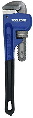 AB Tools-Toolzone 12” Stilsons Pipe Monkey Wrench Plumbers Adjustable Wrenches Removers