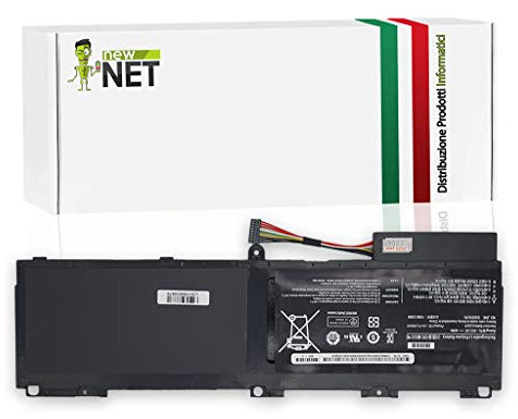 NewNet - Batteria AA-PLAN6AR BA43-00292A Compatibile con Notebook Samsung 900X3A-B01US 900X3A-B02 900X3A-B02US NP900X3A [7.4V 6150mAh]
