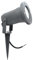 Luce per Sentiero con Picchetto, GU10 Faretto da Giardino Proiettore Impermeabile IP65, Faretto da Giardino orientabile per Prato Cortile Esterno (GRIGIO SENZA LAMPADA)