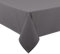 CAROMIO Abwaschbare Tischdecke Grau Waffelpique Stoff Tischtuch aus Polyester mit Lotuseffekt Tischdecke Rechteckige Tischwäsche für Home Küche Garten Biergarten 137x239cm Dunkelgrau