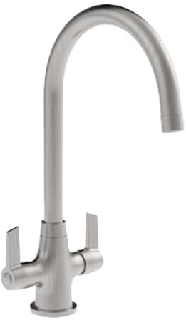 Echo Easyfit Mono Sink Mixer Brushed Nickel