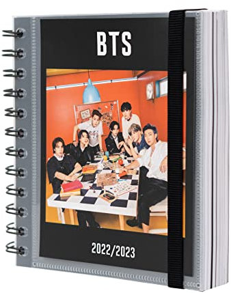 Grupo Erik Schulplaner 2022 2023, BTS Schulkalender 2022 2023, Terminkalender 14x16 cm, ein Tagesplaner für ein erfolgreiches Schuljahr
