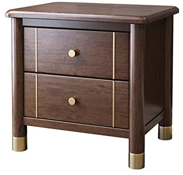 TOMYEUS Kommoden & Sideboards Nordic Bedside Table New Chinese Style Modern Bedside Storage Cabinet Locker Beistellschrank (Size : 50 * 37.5 * 50cm)