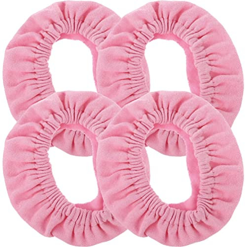 Healifty 6-Teilige Vollgesichtsmaskeneinlagen Wiederverwendbar Weiche Baumwollbezüge Vollgesichtskissen Maskenbezüge Reduzieren Luftlecks Blasen CPAP-Zubehör für Haut Schlaf Rosa