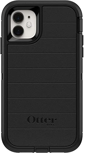 OtterBox Defender Series Screenless Edition Case for iPhone 11 (Only) - Case Only - Microbial Defense Protection - Non-Retail Packaging - Black