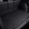 Auto Leder Kofferraummatte Kofferraumwanne für Jeep Renegade 2015-2023, Antirutschmatte Kofferraum Schutzmatte Auto Zubehör,A/All-Black