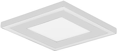 Reality Leuchten LED Deckenleuchte Carus R67212031, Kunststoff Weiß matt, inkl. 10 + 7 Watt LED