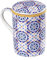 TEA SHOP - Tazza da Tè con filtro e coperchio - Tazza Classic Fez - Tazza con infusore per tè