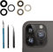 Sapphire 14 Pro Back Rear Camera Lens Glass Replacement for iPhone 14 Pro Max for iPhone 14 Pro,14 Pro Max Back Rear Camera Lens Replacement with Pre-Installed Adhesive,Repair Tool Set