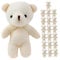 HOOTNEE 20St Mini-Bär kuschelbären Little Bear pommbären Mini-Teddybären Plüschbärenpuppe Plüschtier dekoratives Geburtstagskuchen Anhänger Taschenbär Baby Spielzeug PP Baumwolle