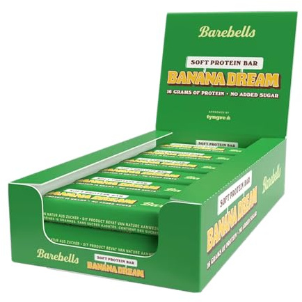 Barebell Soft Protein Bars 12Riegel Banana Dream