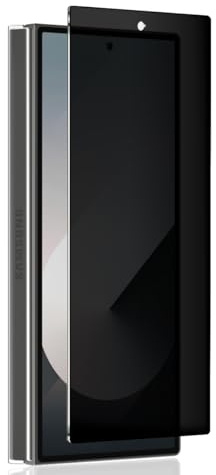 Teenrpov 1 Pièces Verre Trempé pour Samsung Galaxy Z fold 6 Anti-Espion Protection Écran 9H Dureté Anti-Rayures Anti-Spy Privacy Film Protecteur D'écran pour Samsung Galaxy Z fold 6