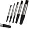 Newder Schraubenausdreher Set, 5 Stück Linksausdreher Set, Kaputte Schrauben Rausdrehen, Schrauben Ausdreher Set, Schraubenlöser Ausbohrwerkzeug, Schraubenentferner, Linksbohrer, Silber