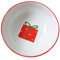 Piatti natalizi in ceramica per antipasti, insalate, antipasti, lavabili in lavastoviglie, adatti al microonde e al congelatore (sacchetto regalo, piccola ciotola, 11,1 x 4,5 cm)
