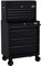 BiGDUG Professional 27” Tool Chest Set - 4 Drawer Tool Roller Cabinet & 4 Drawer Top Tool Chest - 1150H x 676W x 461D mm (Matt Black)