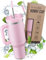 My Vesperbox Kinny Cup – Thermobecher - Trinkflasche mit Strohhalm 500, 950,1200ml – Kaffeebecher To Go – Thermosflasche Edelstahl BPA & Melamin Frei