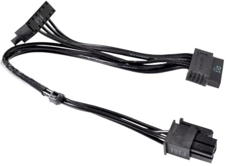ZAHARA Cable de alimentación SATA para HP M01 N01 S01 TE01 TG01 TP01 Pwr (2 x 2) TO 2 SATA 15P 200 + 80 mm