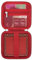 Supmay Hard Carrying Case for RG34XXSP/ RG35XXSP Retro Handheld Game Console, Retro Game Travel Storage Holder with Mesh Bag for SD Card, USB Charging Cable, User Manual, Red