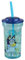 SRV Hub Bluey - Vaso para niños con popote y tapa, vaso de viaje de plástico duradero de 460 ml con popote impreso con personajes impresos, vaso sin BPA para niños de más de 4 años