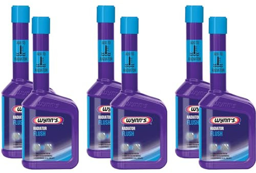 Radiator Flush Vehicle Cooling System Cleaner Rust Remover 6x325ml