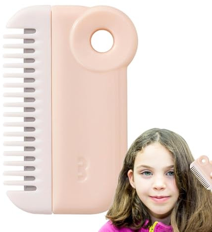 Pettine Tagliacapelli 2 In 1 - Strumento Per Tagliare I Capelli E Rifinitore Per Doppie Punte,Strumento Per Tagliare I Capelli Con Accessori Pettine, Tagliacapelli Multifunzionale Manuale Per Capelli