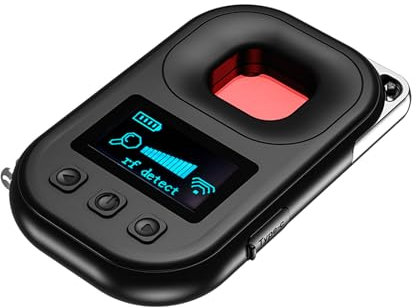 SUMMITDRAGON Camera Detectors For Hiddens Camera Portable Pinhole Lens Detectors Gadget Anti-Peeping Security Protections Candids Hiddens Finders