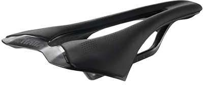 Selle Italia SLR Carbon - Sella Bicicletta da Strada in Carbonio, Cover Handmade, Foro Superflow, Ultra Leggera e Comoda