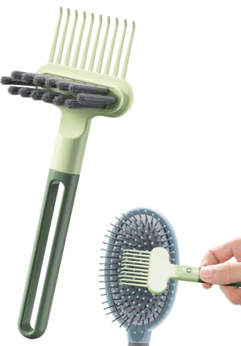 Limpiacepillos | Peine Rastrillo Limpiador 2 en 1 Elimina Pelos | Accesorios De Belleza Para Polvo Suciedad Salón Hogar Viaje