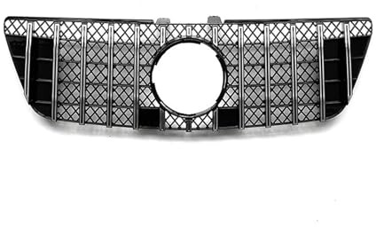 Frontkühlergrill Kühlergrill Vorne Für ML-Klasse W164 Für ML350 2009-2012 Auto-Fronthaubengrill Renngrill Upgrade GT Style Grills(S)