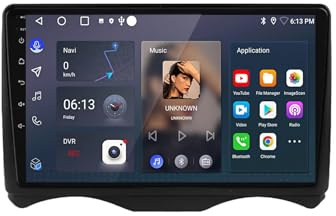 Autoradio für Citroen C2 C3 2002-2006 9 Inches Android 15 Radio Touch Display Steering Wheel Controls Für, 4Core 2G+32G