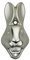 Shinesline Rabbit Head Bottle Opener, Wall Mounted Beer Opener