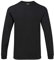 GILDAN Mens Hammer Heavyweight Long Sleeve T-Shirt (S) (Black)