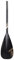 THURSO SURF Carbon Hybrid SUP Paddel Carbonfaserschaft Paddel Board Paddel Kajak Paddel Konvertierbar 3-teilig Verstellbar 180-220 cm Leicht Schwimmend Hervorragende Leistung (Kajakblatt)