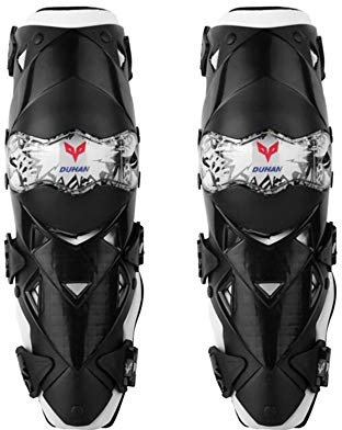 ChengBeautiful Kneepad Geländereiten Motorrad Knie Winddichtes Absturzsicherung Ritter Leggings Knieschützer Komfortabel Und Leicht Zu Tragen Knieschutzpolster (Farbe : Weiß)