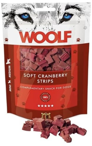 Woolf Mirtillo (moosbeere) a strisce (mirtillo, 10 x 100 g)