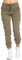Minetom Femme Pantalon Cargo Streetwear Harem Pants Straight Trousers Cordon Biker Pantalon de Sportive Jogging Sweatpants Kaki M