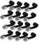 16 Pcs Sangles d'arrimage Kit de Fixation, Sangle de Serrage Sangle Porte Velo Sangles de Verrouillage Car Truck Cargo Strap, avec ​Boucle de Serrage, pour Transport Moto, Camion, Velo (2.5cm x 2m)
