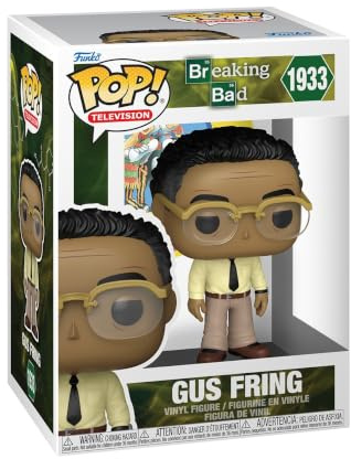 Funko POP! TV: Breaking Bad - Gus Fring | Offizieller Fanartikel und Merch - Vinyl Sammelfigur als Regal Deko - Geschenkidee zum Geburtstag für Fans und Sammler