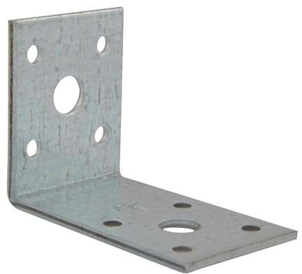 KL5 Schwerlast-Winkelverbinder mit Sicke 70x50x40x2.5 mm/Großpack / 20 Stk Stück