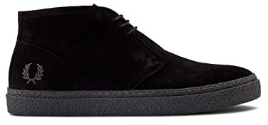 Fred Perry Hawley-Stiefel, Wildleder, Schwarz, Schwarz , 43 EU