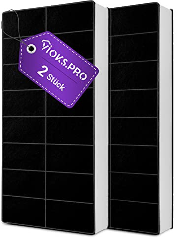 Vioks.pro Set 2x Filter Dunstabzugshaube Kohlefilter 430x175mm Ersatz für 296178 Neff Abzugshaube Filter - Siemens Aktivkohlefilter Dunstabzugshaube