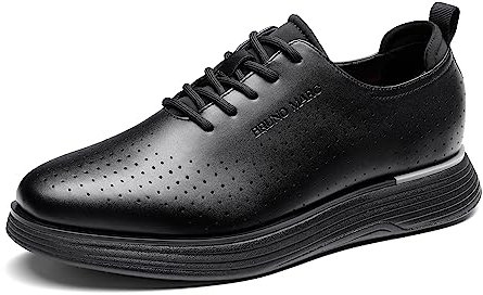 Bruno Marc Chaussures Homme Ville Décontractées et Respirantes Chaussures Habillées pour Homme Confortable,Size 47,Noir,SBOX2318M