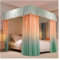 Betthimmel Luxus Bett Baldachin, Familie Hotel Schlafzimmer Bett Vorhänge, Bettbezug Für 1.2m/1.5m/1.8m/2m Einzelbett, Geeignet Für Alle Jahreszeiten (Color : Style1, Size : 180x200x200cm)