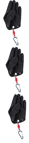 BESPORTBLE 3 Stücke Material Fisch Handhabung Nicht-handschuh Komfortable Angeln Handschuh Linke Hand