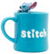 Disney Lilo and Stitch Tasse mit Figurenfiguren, Küchenzubehör, niedliche Keramik-Einweihungsgeschenke für Männer, Frauen und Kinder, offizieller Lizenznehmer, 1 Set