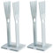 Neroyaner Kitchen Glove Holder 2 Sets Kitchen Washing Glove Drying Rack with Towel Storage Hole and Drain Outlet Cleaning Dryer with Detachable Base Storage Stand