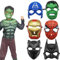 Sunshine smile Superhero Maske,6 Stück Cosplay Masken,Superhelden Maske,superhero birthday party decorations,Tiermasken Für Kinder,Cosplay Thema Geburtstage