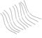 Strimmer Spool Line,10 Pcs Extra Strong Cutt-ing Thread Grass Trimmer Spool Line, For Bosch AFS23-37 F016800431 Brush Cutter