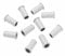 Pipestation 15mm Pipe Inserts for Plastic Pipe Coil Roll - 15mm Flexible Plumbing Fitting Insert - Compatible with Brands of Plastic Plumbing Fittings Like Hepworth, Polypipe, Speedfit