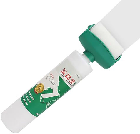 Rouleau de colle de réparation murale - Rouleau mural blanc à base d'eau - Peinture de retouche blanche à base de forte opacité - Colle auto-adhésive pour papier peint - Outil de réparation mural
